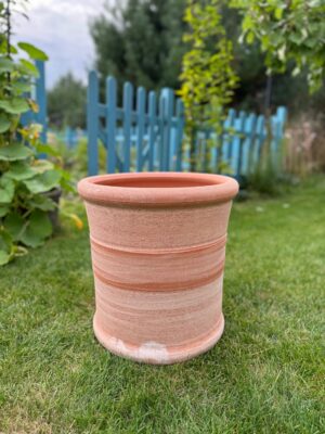 Vaso con Fascia Rosso – 35 x 35 cm