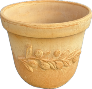 Vaso Olive 25 cm x 21 cm – zestaw z podstawkiem