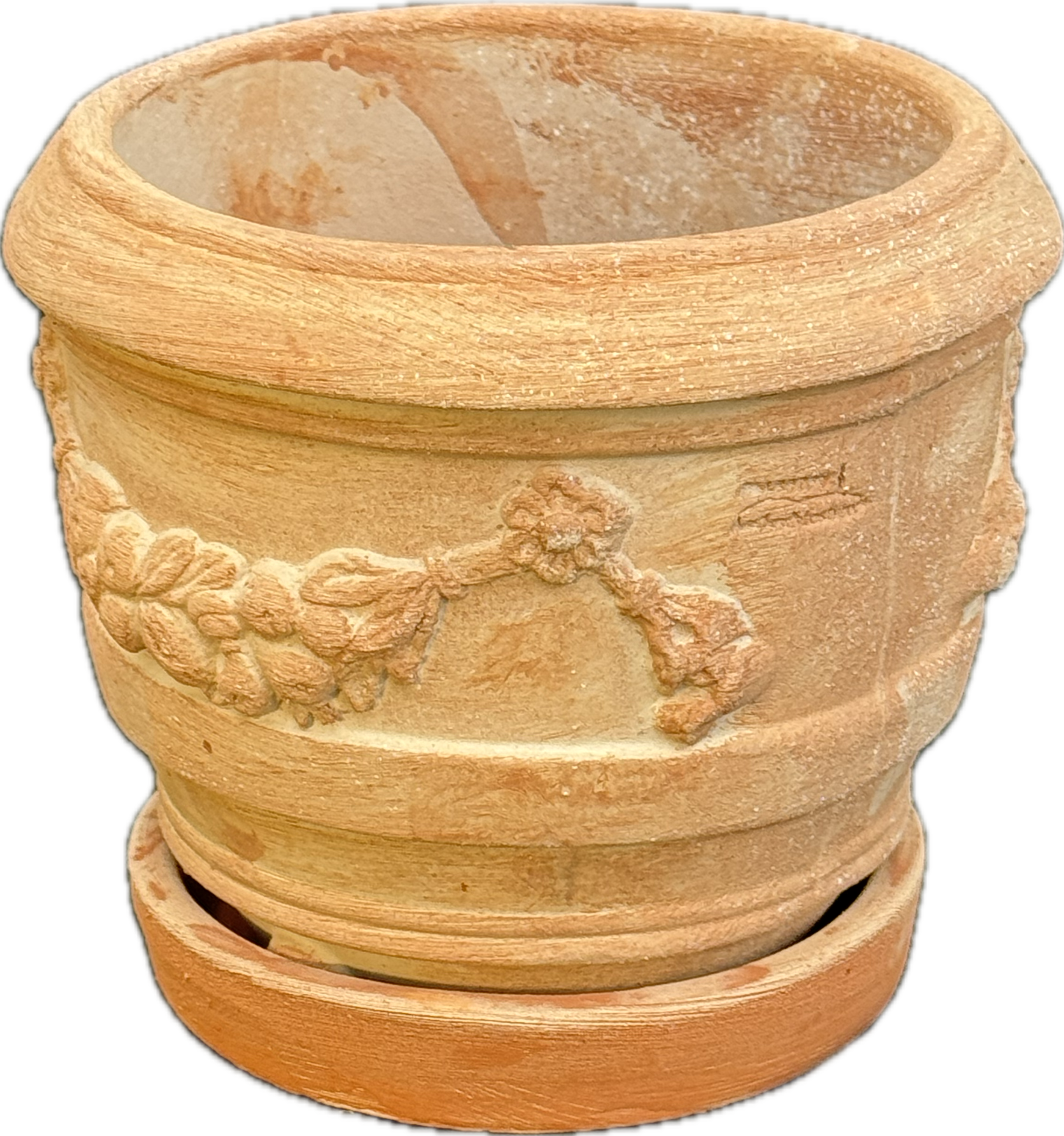 Vaso a Barille Festonato 20 cm. - zestaw z podstawkiem - obrazek 3