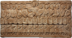 Ultima Cena 21 × 11 cm – wyjątkowa płaskorzeźba inspirowana Ostatnią Wieczerzą
