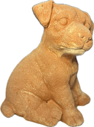 Cucciolo Labrador 15 cm – terakotowy szczeniak