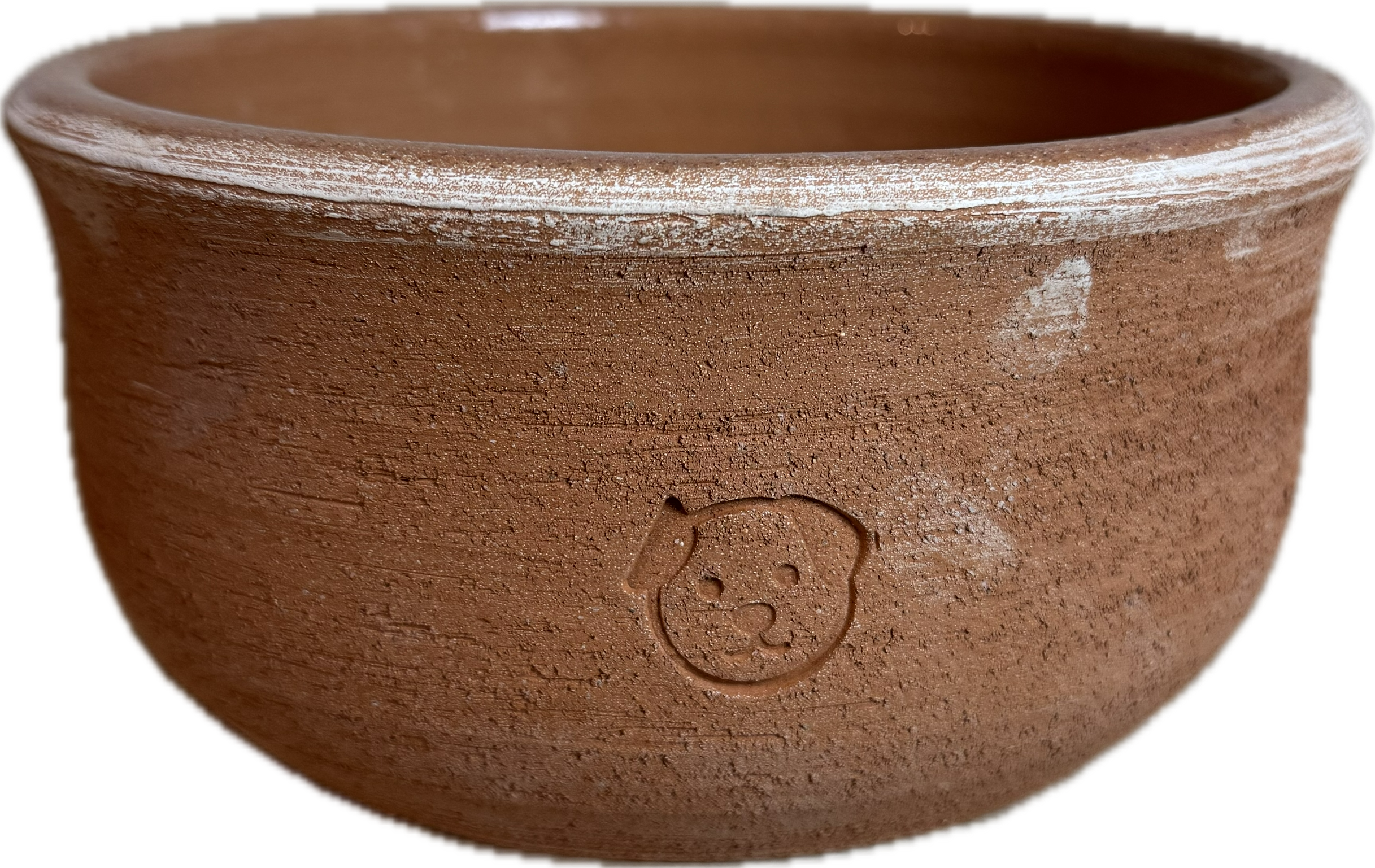 Ciotola Rustica per Cane – miska ceramiczna dla psa z naturalnej terakoty 20 x 9 cm.