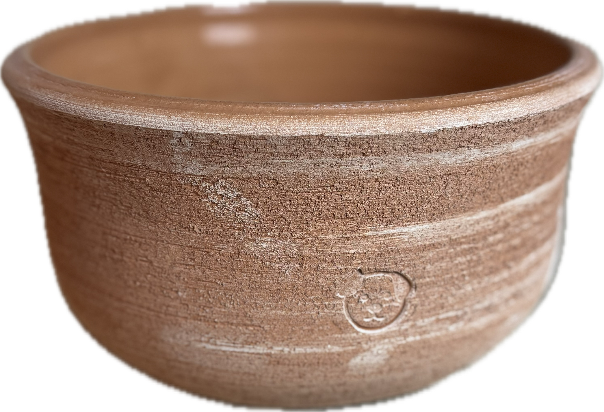 Ciotola Rustica Grande per Cane – miska ceramiczna dla psa z naturalnej terakoty 26 x 12 cm.