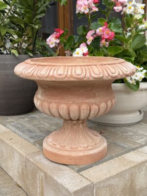 Donica z terakoty Vaso a Calice Exclusive 44 × 35 cm – ręcznie wykonana we Włoszech