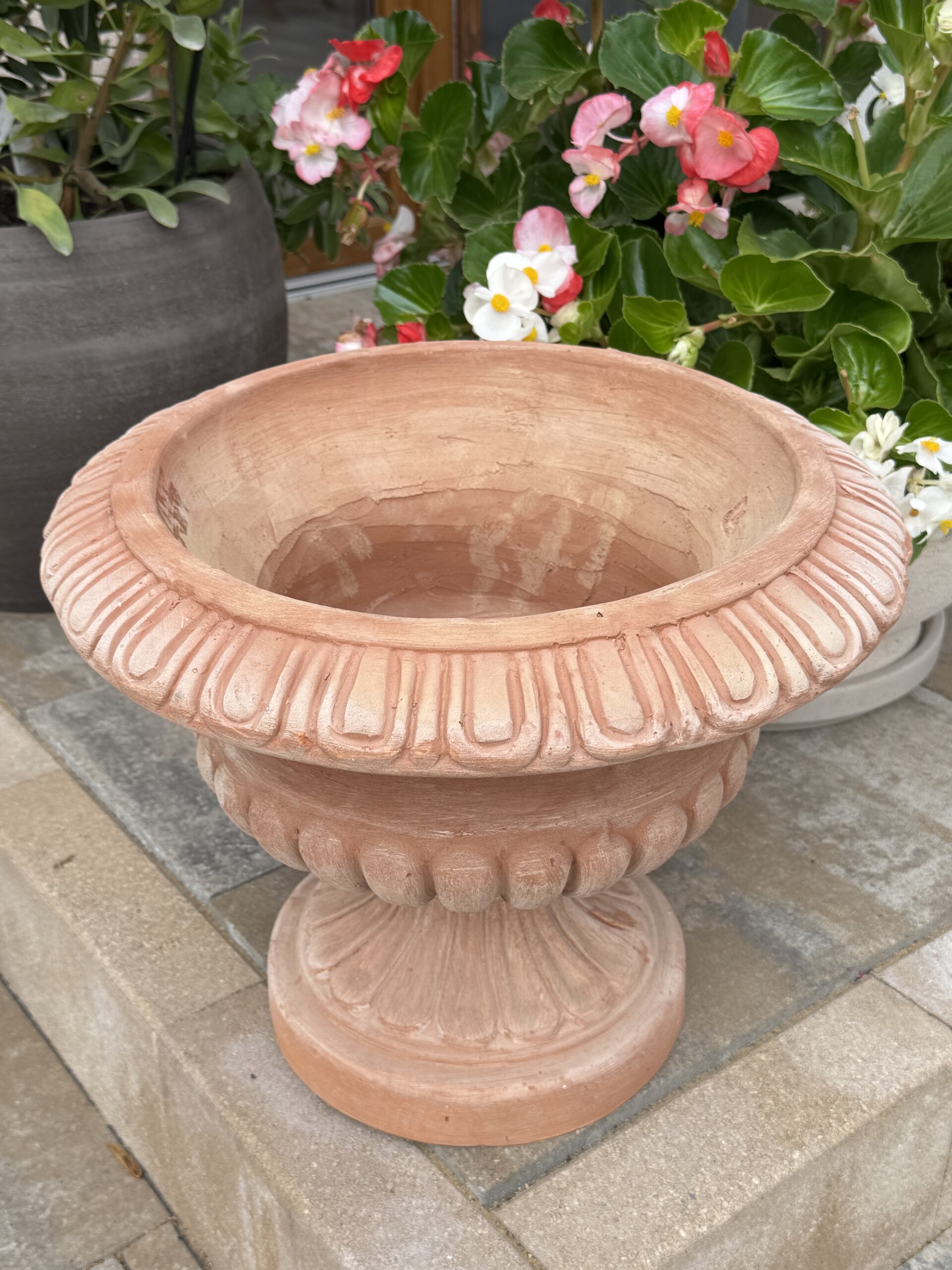 Donica z terakoty Vaso a Calice Exclusive 44 × 35 cm – ręcznie wykonana we Włoszech - obrazek 4