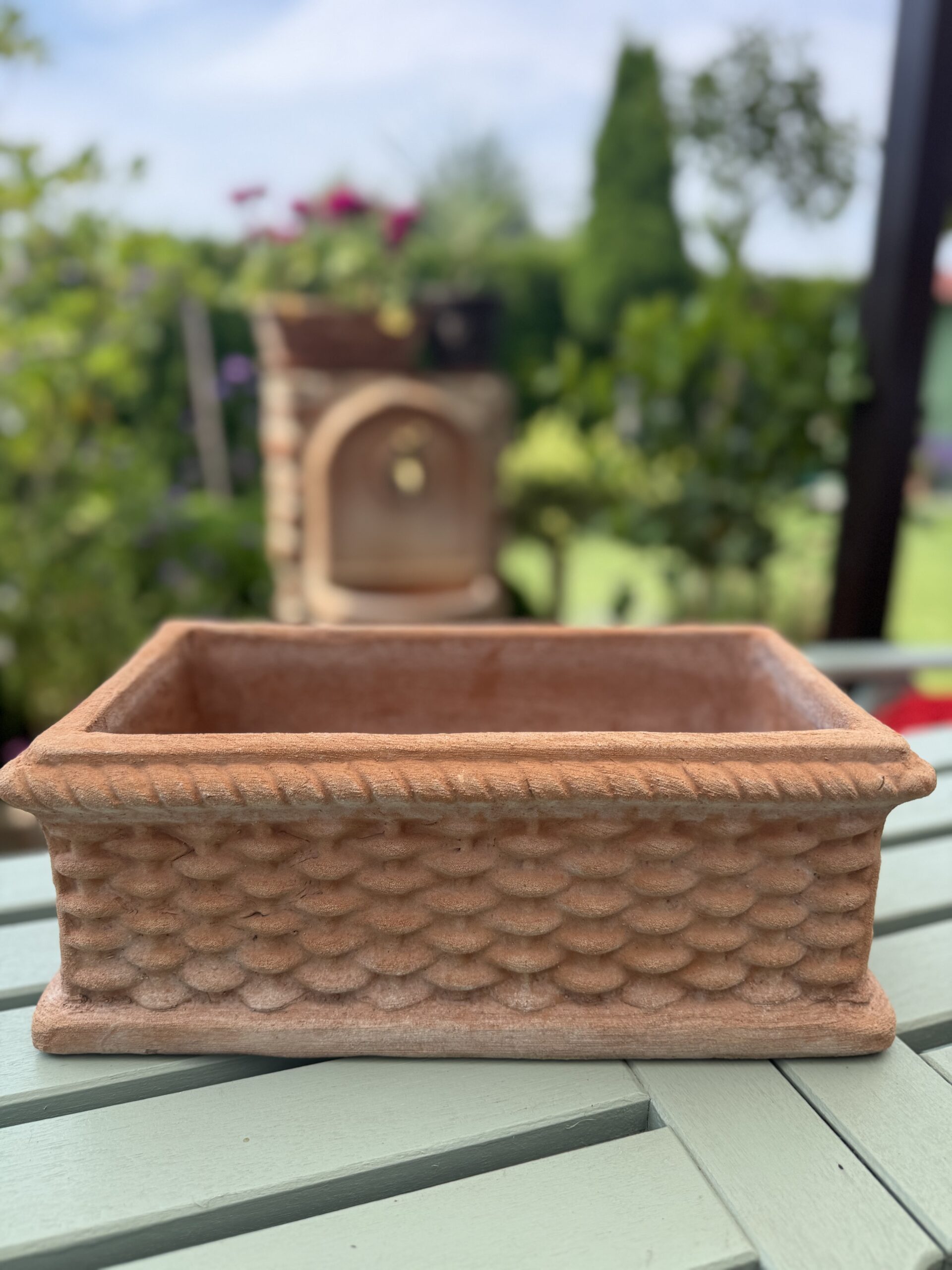 włoska skrzynka z terakoty Cassetta Cesta 35x19x14