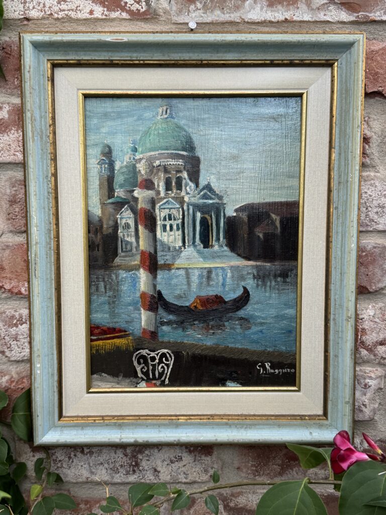 Obraz olejny Wenecja Santa Maria della Salute w ramie